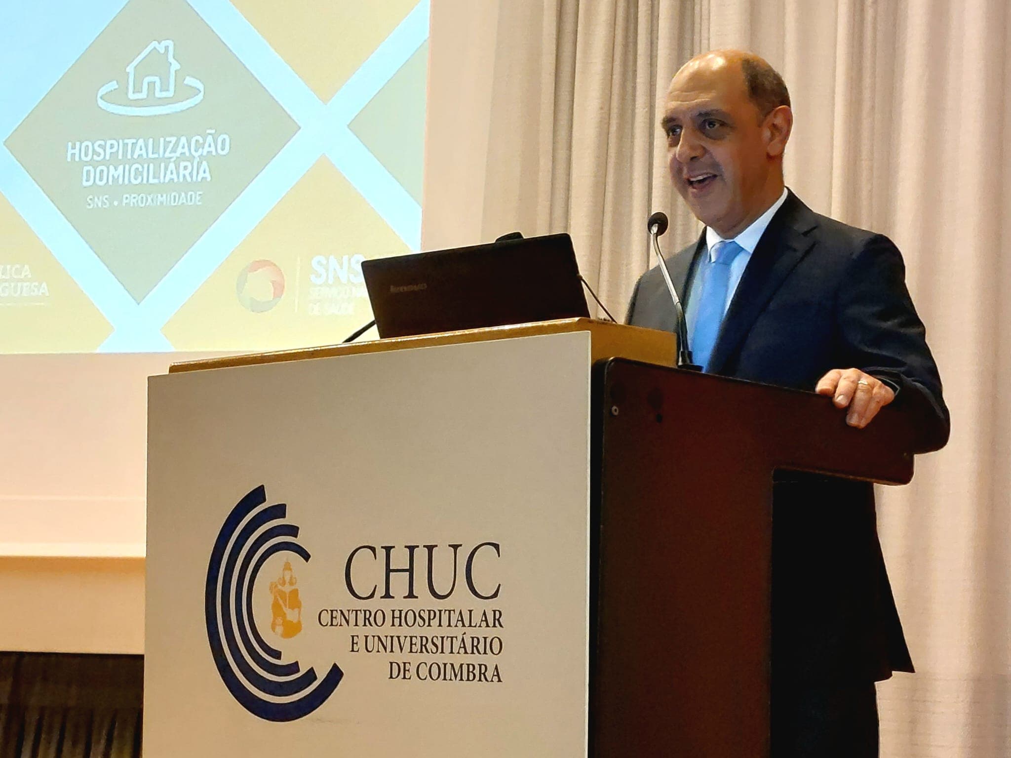 Ministro da Saúde, Manuel Pizarro, no Encontro de Unidades de Hospitalização Domiciliária, Coimbra, 10 março 2023