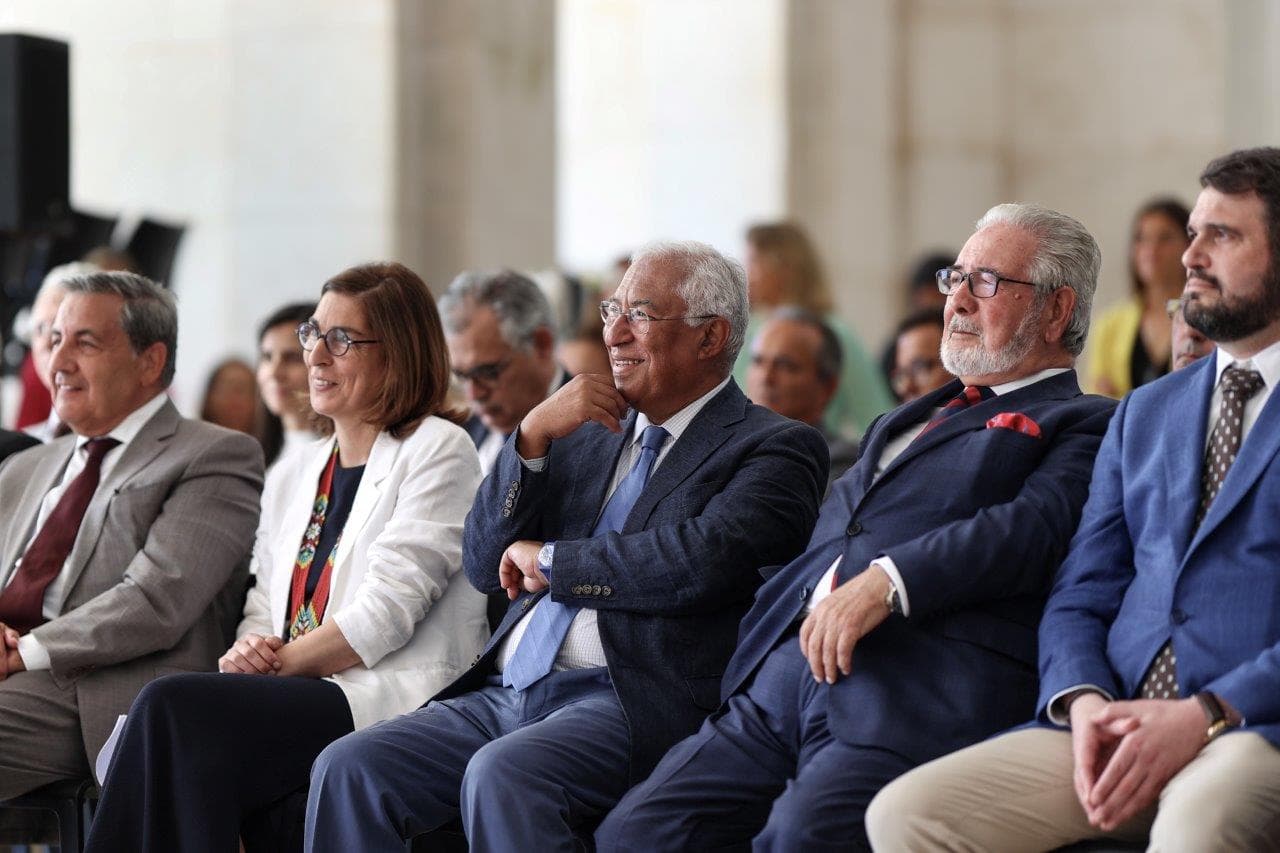 Primeiro-Ministro António Costa, Ministra Adjunta e dos Assuntos Parlamentares, Ana Catarina Mendes, e Secretário de Estado da Juventude e do Desporto, João Paulo Correia, Oeiras, 14 julho 2023