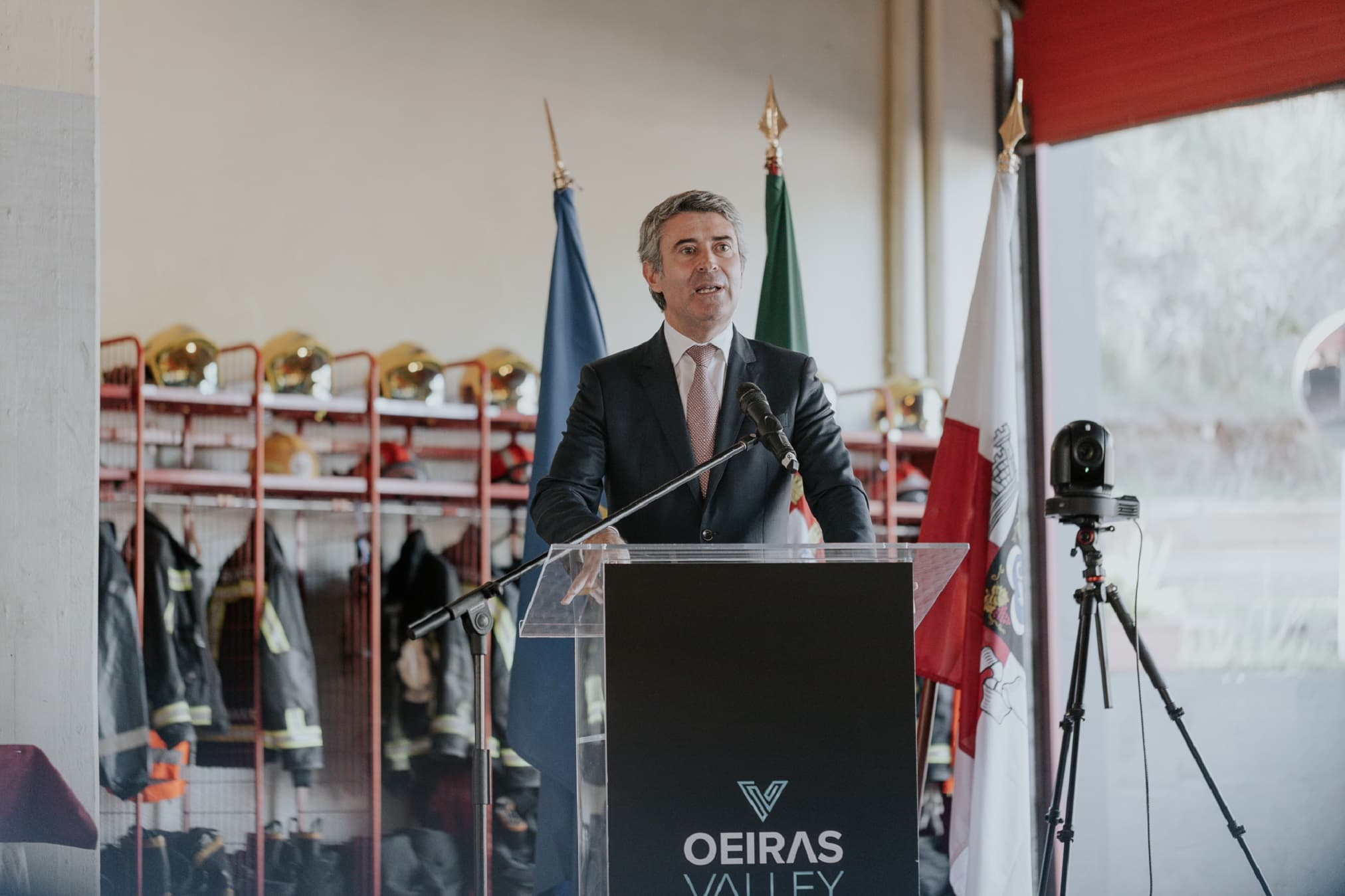 Ministro da Administração Interna, José Luís Carneiro, presidiu à assinatura dos protocolos para contratação de Equipas de Intervenção Permanente do Município de Oeiras, 11 outubro 2022