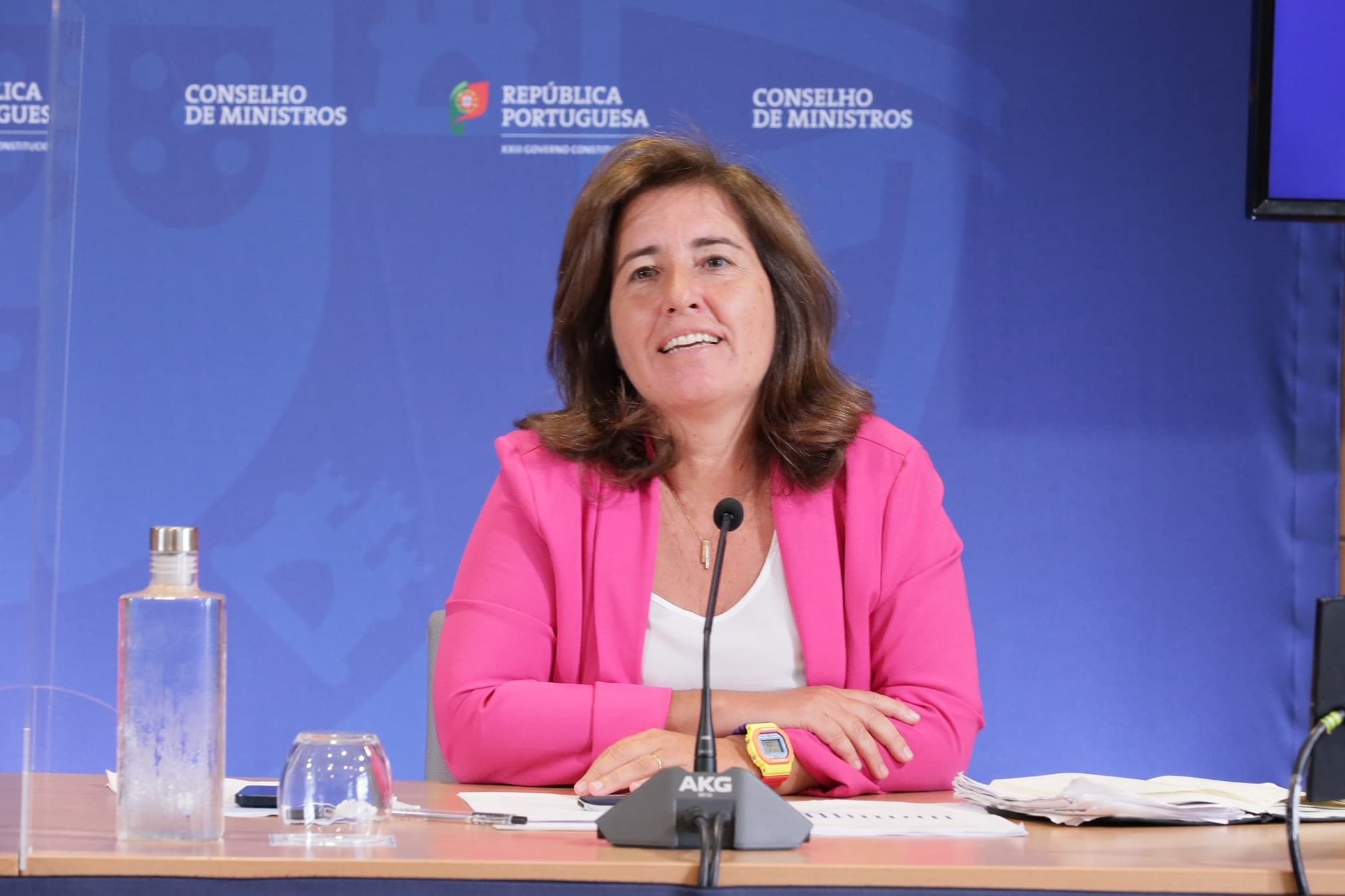 Ministra do Trabalho, Solidariedade e Segurança Social, Ana Mendes Godinho, Lisboa, 11 agosto 2022 (foto: João Bica)