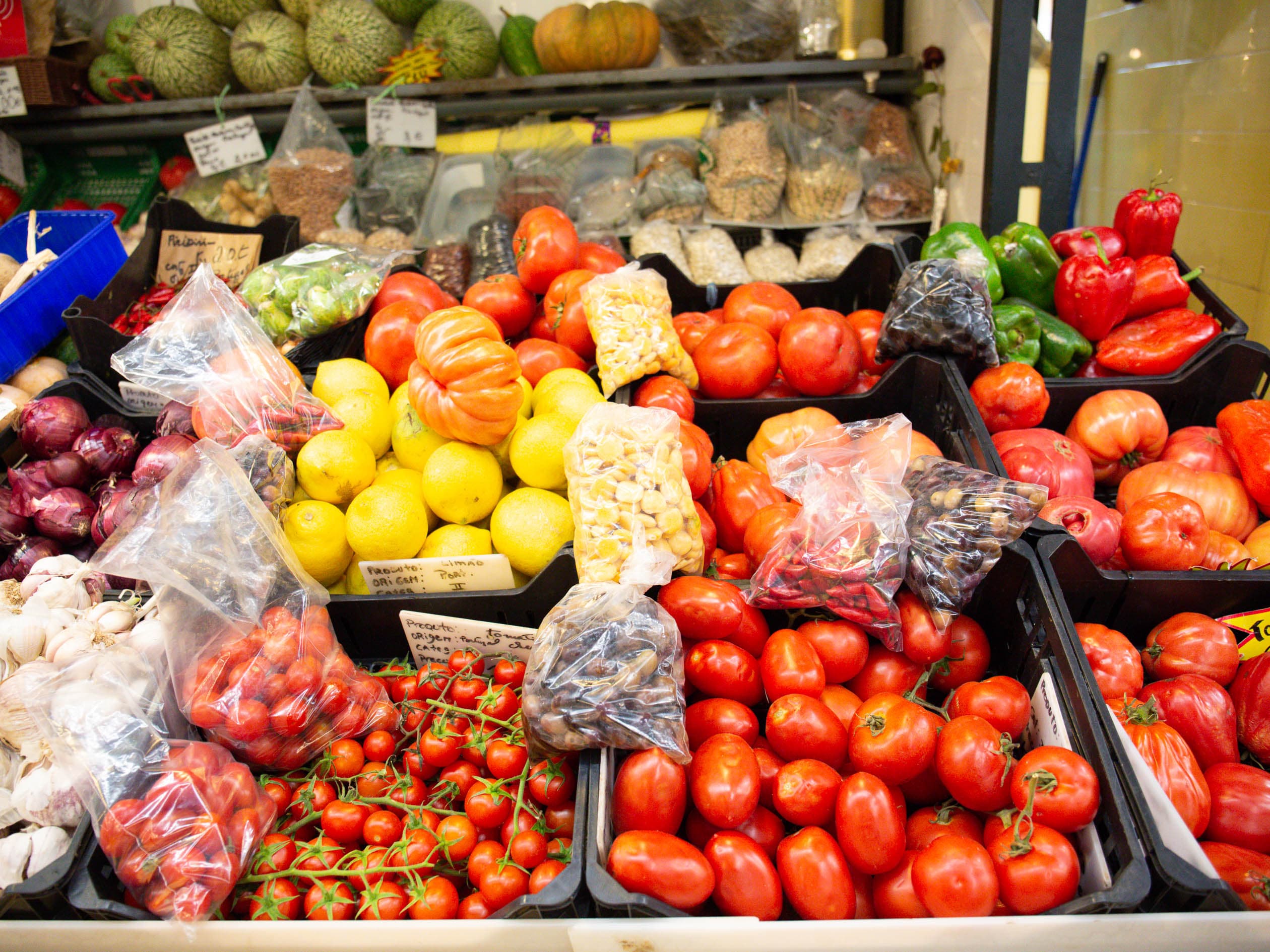 Mercado - hortícolas