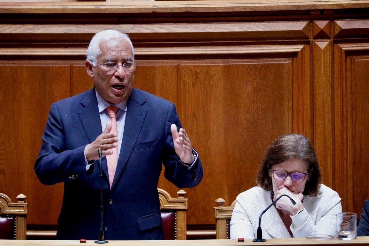Primeiro-Ministro António Costa no debate sobre política geral, Assembleia da República, 22 março 2023 (foto: João Bica)