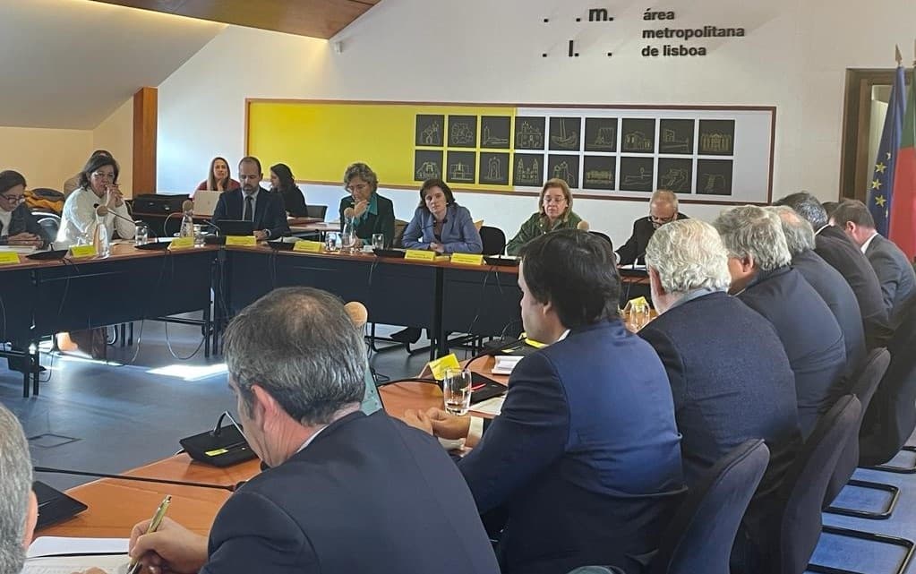Ministra da Presidência, Mariana Vieira da Silva, preside à reunião com os autarcas da Área Metropolitana de Lisboa (AML) para avaliar o impacto das cheias registadas na noite de 7 de dezembro, Lisboa, 9 dezembro 2022