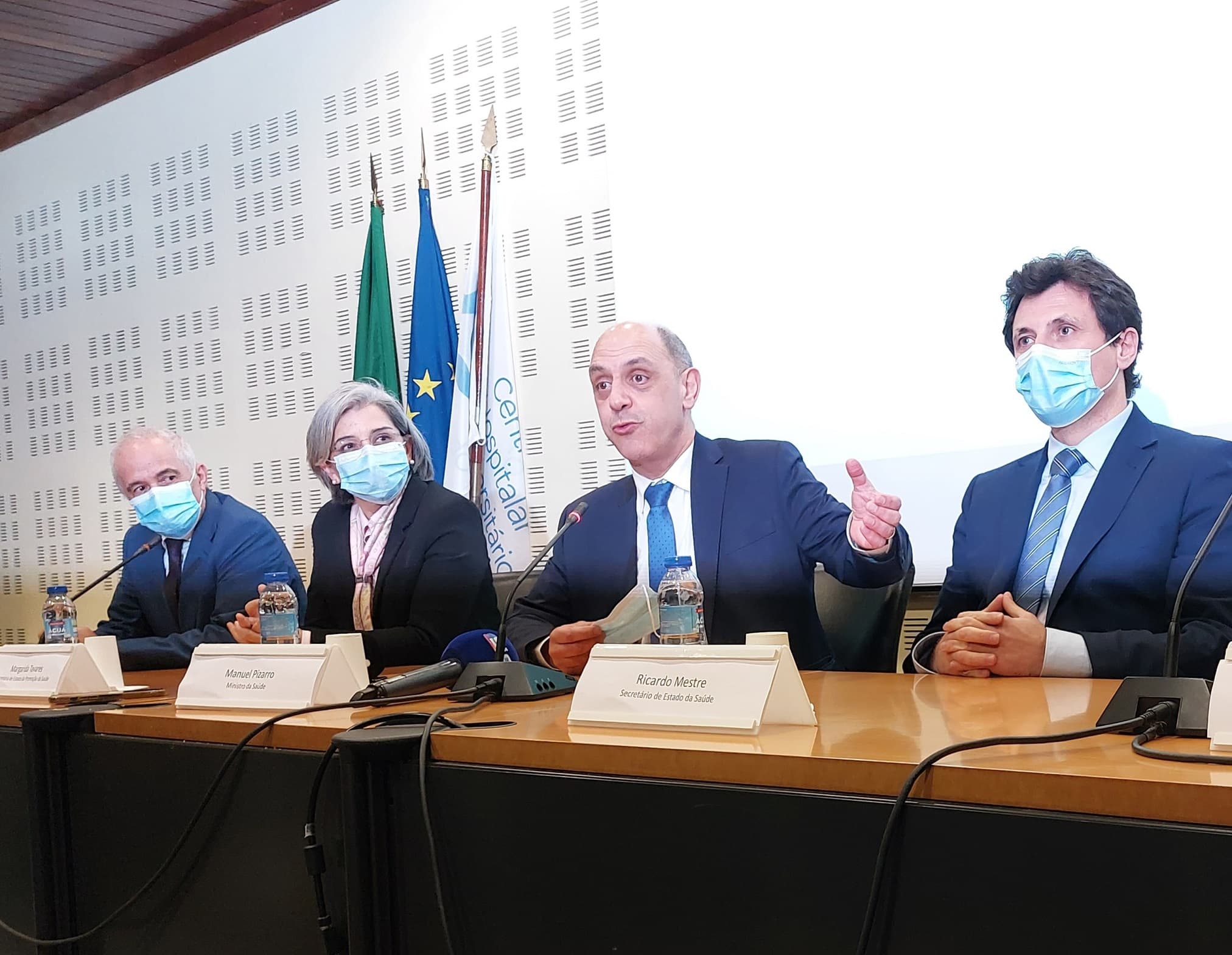 Ministro da Saúde, Manuel Pizarro, interveio na apresentação das conclusões da iniciativa 'Saúde Aberta', Faro, 23 janeiro 2023