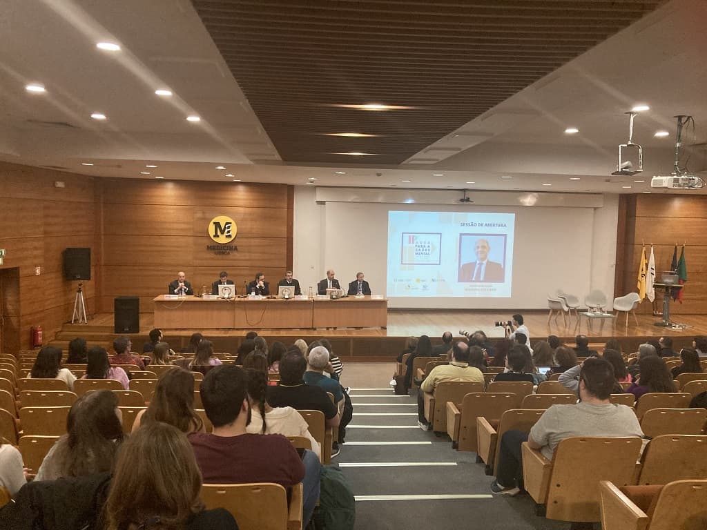 Ministro da Saúde, Manuel Pizarro, e Secretário de Estado do Ensino Superior, Pedro Nuno Teixeira, no I Encontro «Pausa Para a Saúde Mental: Uma reflexão no Ensino Superior», Lisboa, 22 março 2023