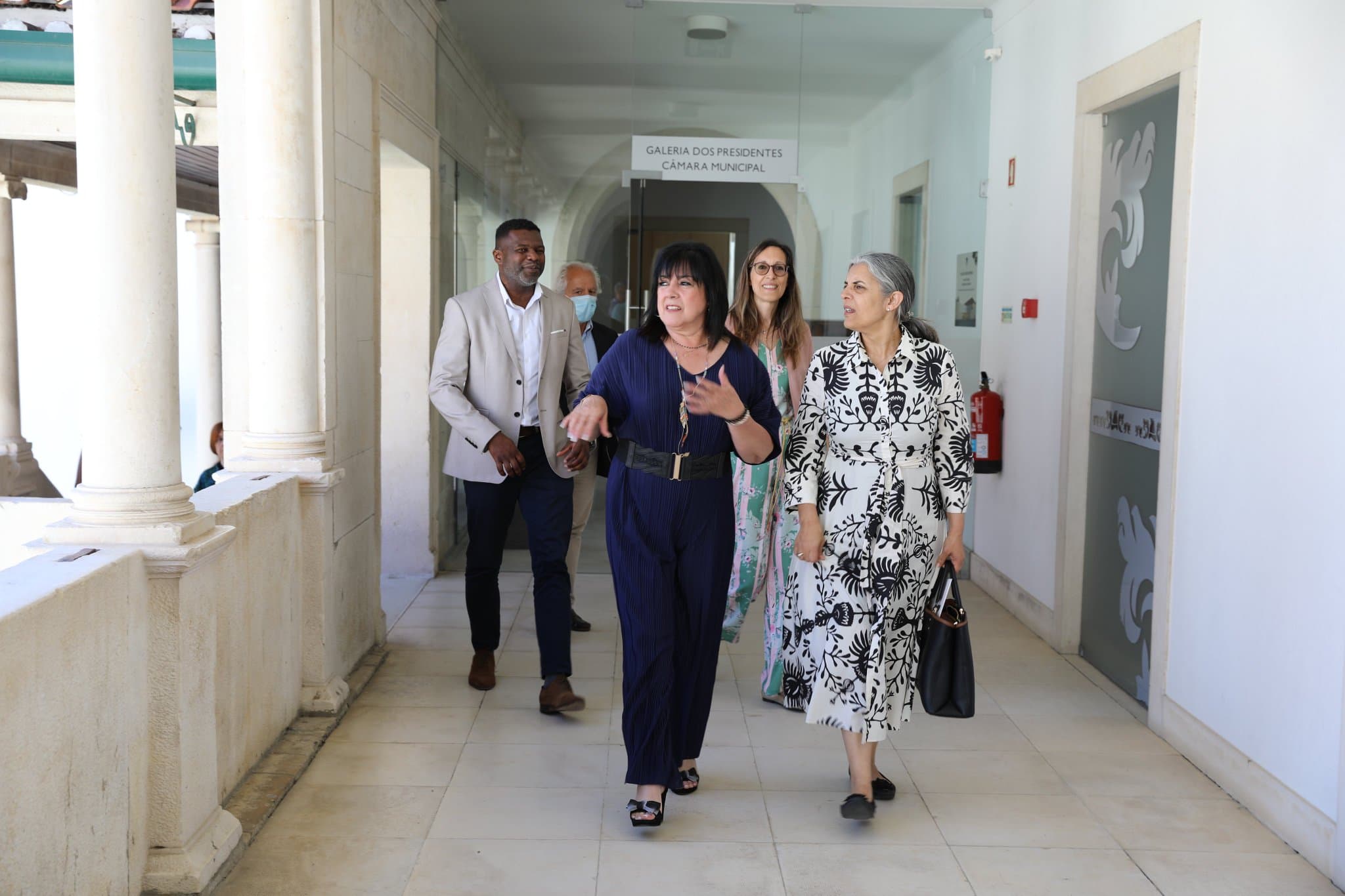 Secretária de Estado da Igualdade e Migrações, Isabel Almeida Rodrigues, na inauguração do Centro Local de Apoio à Integração de Migrantes de Cantanhede , 7 junho 2022