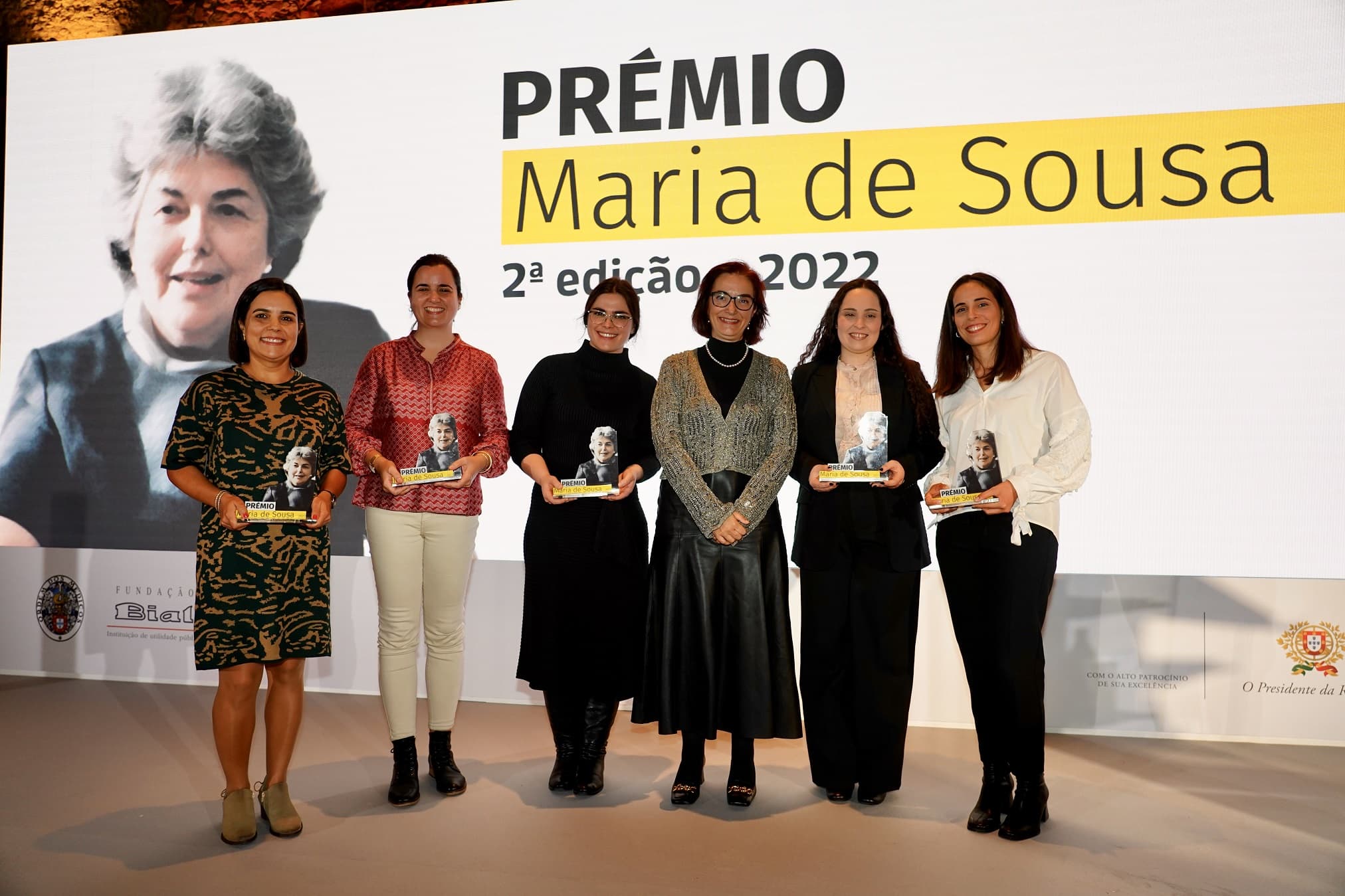 Ministra da Ciência, Tecnologia e Ensino Superior, Elvira Fortunato, na cerimónia de entrega dos Prémios Maria de Sousa, Lisboa, 15 novembro 2022 (foto: Tozé Canaveira)