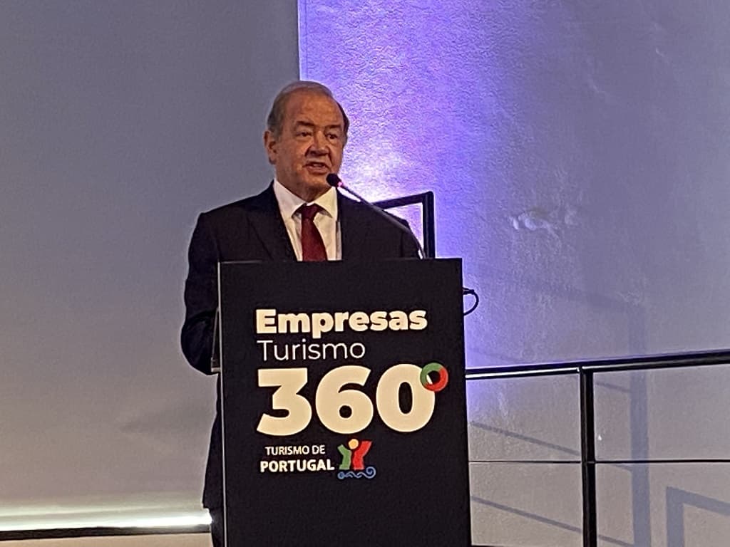 Ministro da Economia e do Mar, António Costa Silva, na sessão pública de adesão à Carta de Compromisso por parte de 54 empresas do setor do turismo, Lisboa, 19 abril 2022