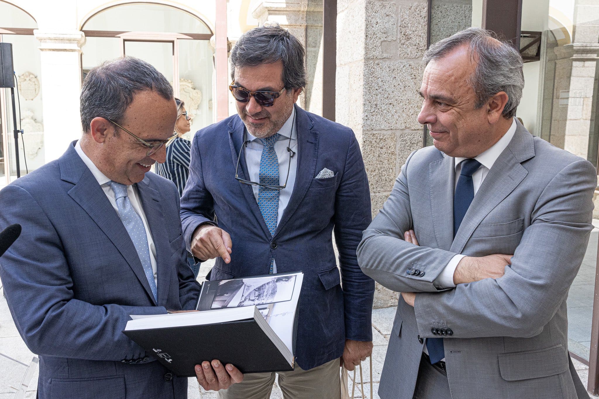 Ministro da Cultura, Pedro Adão Silva, na apresentação da reprogramação do PRR, Évora, 18 maio 2023
