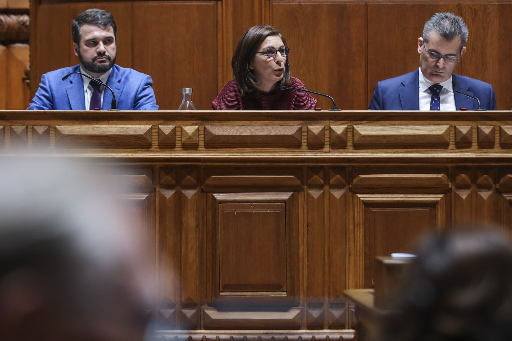 Ministra Adjunta e dos Assuntos Parlamentares, Ana Catarina Mendes, intervém na Comissão de Orçamento e Finanças na apreciação da especialidade do OE2023, na Assembleia da República, Lisboa, 28 outubro 2022 (foto: Miguel A. Lopes/ Lusa)