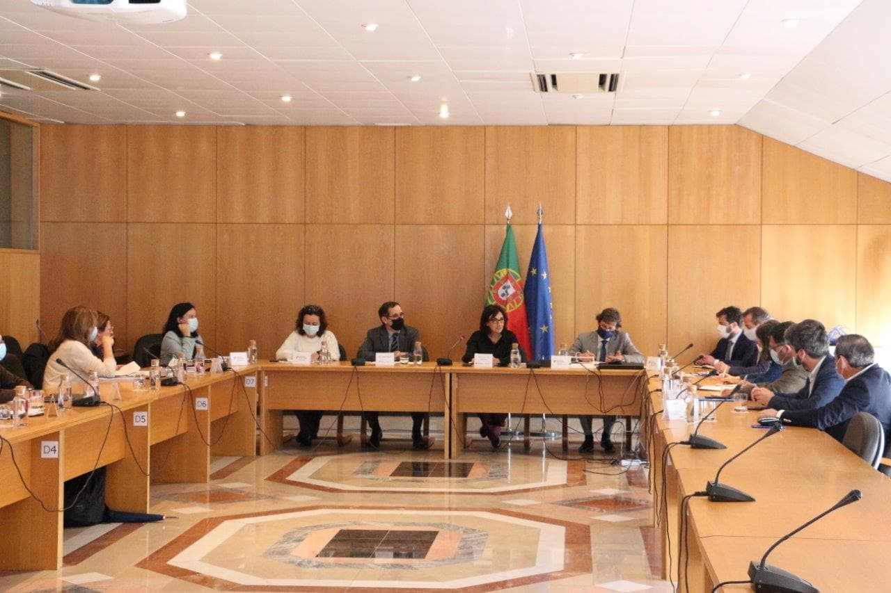 Ministra da Agricultura e Alimentação, Maria do Céu Antunes, em reunião com associações do setor, Lisboa, 11 abril 2022