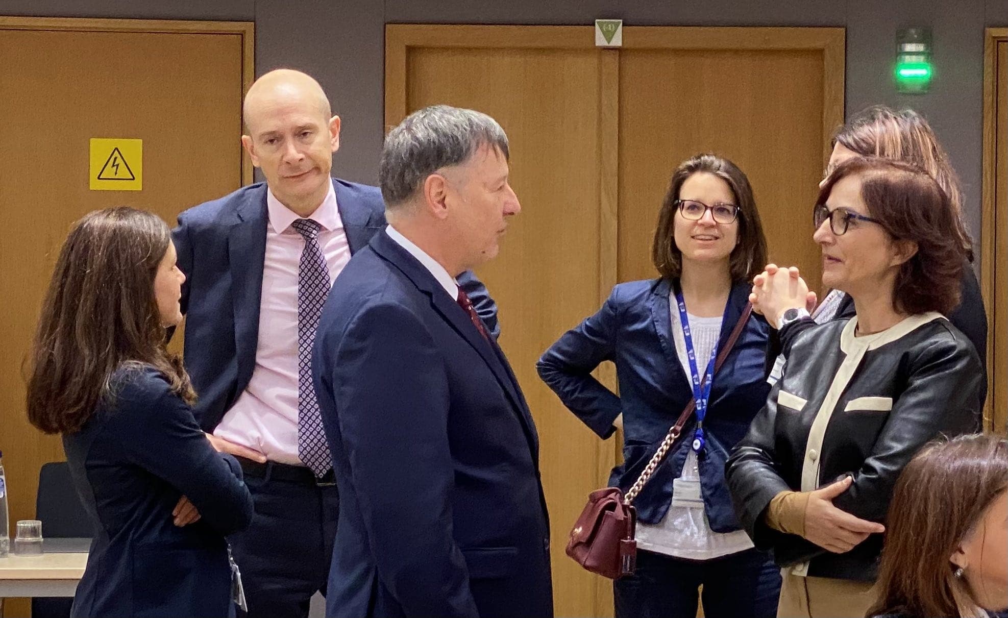 Ministra da Ciência, Tecnologia e Ensino Superior, Elvira Fortunato, no Conselho de Ministros da União Europeia, Bruxelas, 2 dezembro 2022 (foto: UE)