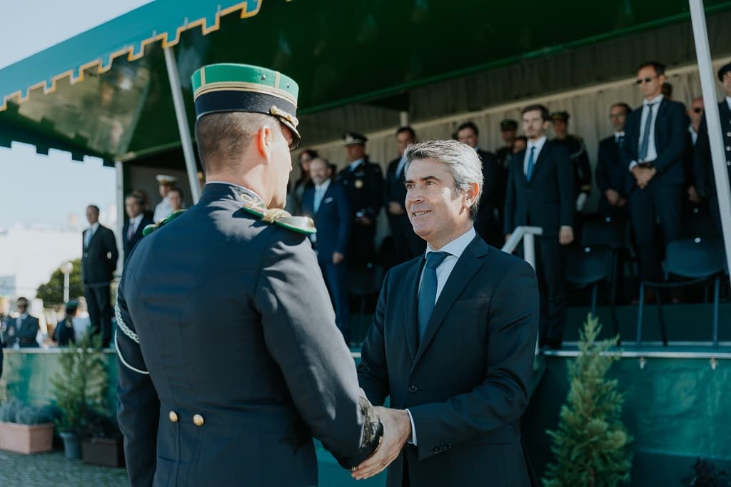 Ministro da Administração Interna, José Luís Carneiro, na Comemoração do Dia do Comando Territorial da GNR de Viana do Castelo, Viana do Castelo, 1 outubro 2022