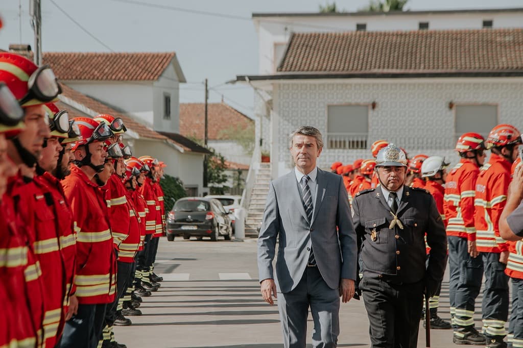 Ministro da Administração Interna, José Luís Carneiro, no 75º Aniversário dos Bombeiros Voluntários de Pedrogão Grande, Pedrogão Grande, 31 julho 2022