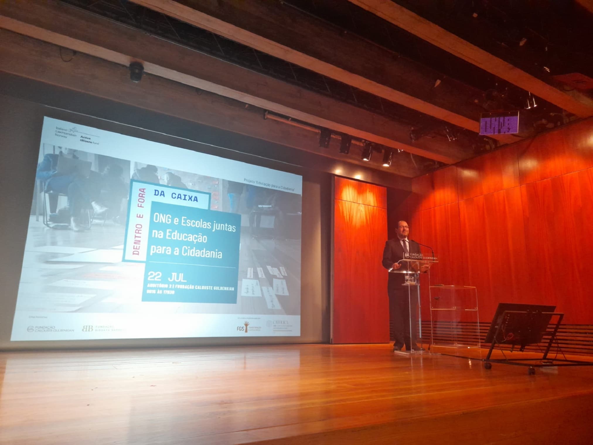 Ministro da Educação, João Costa, na sessão de abertura do projeto «Educação para a Cidadania», Lisboa, 22 julho 2022