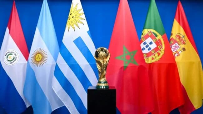 O campeonato do Mundo 2030 será disputado em seis países de três continentes