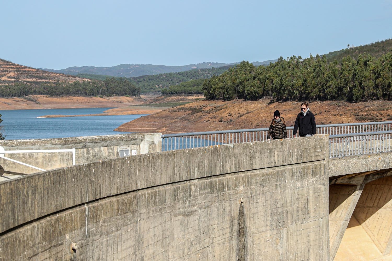 Barragem da Bravura, no concelho de Lagos, (Lusa: Luís Forra)