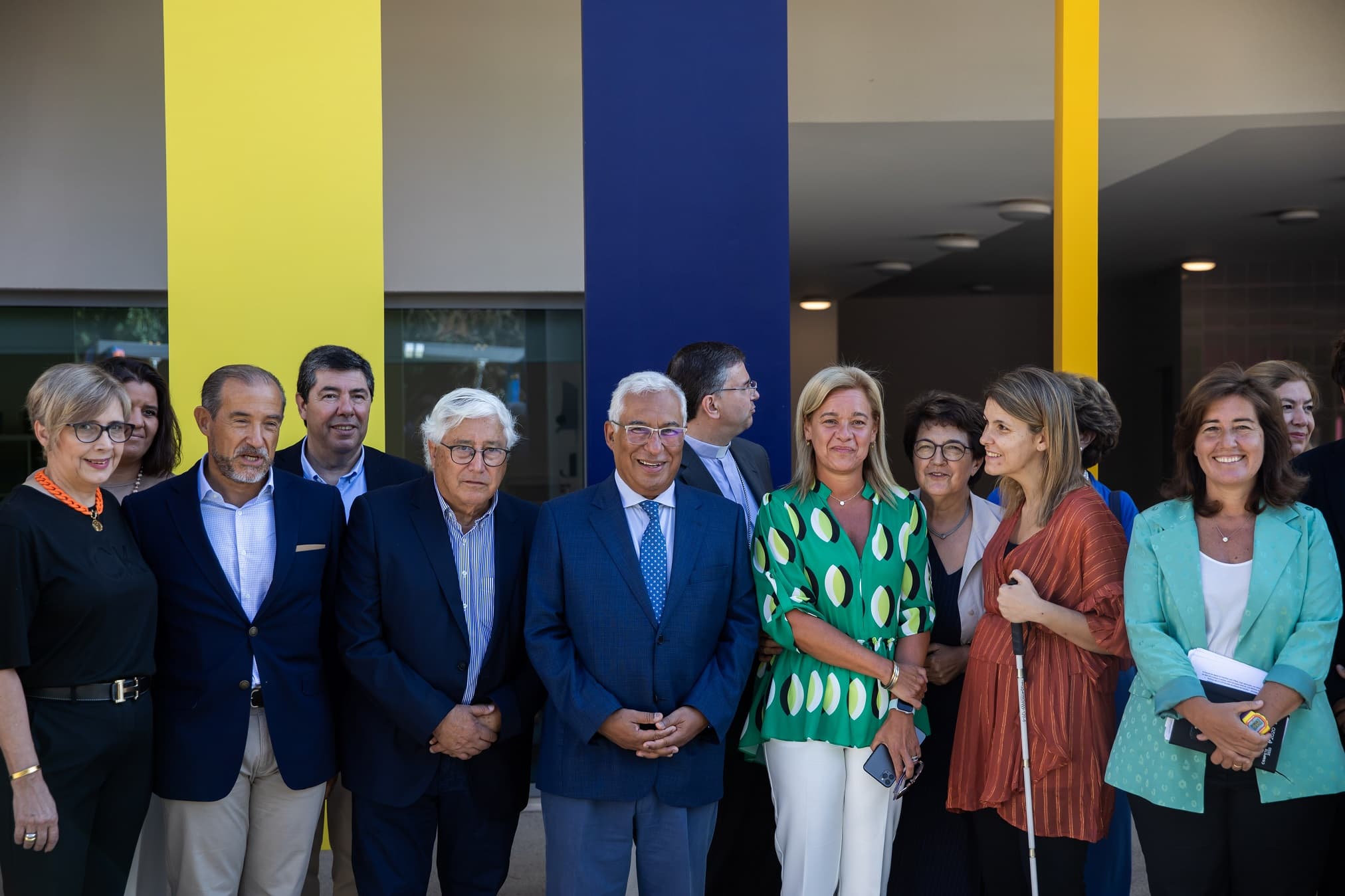 Primeiro-Ministro, António Costa, visita a creche Luís Madureira, acompanhado pela Ministra do Trabalho, Solidariedade e Segurança Social, Ana Mendes Godinho, Amadora, 12 agosto 2022 (foto: Lusa/ José Sena Goulão)
