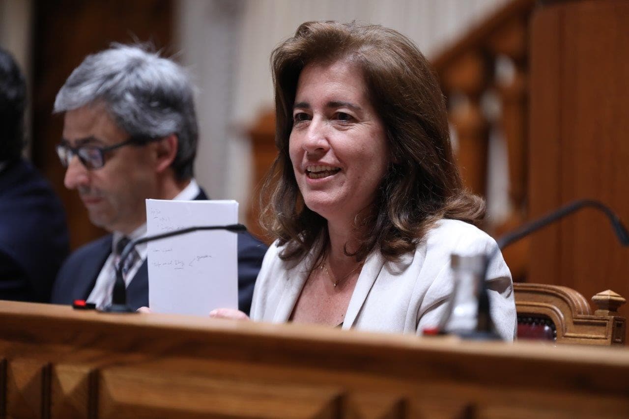 Ministra do Trabalho, Solidariedade e Segurança Social, Ana Mendes Godinho, na audição nas comissões de Orçamento e Finanças e de Trabalho Segurança Social e Inclusão da proposta de OE para 2022, Assembleia da República, 27 abril 2022