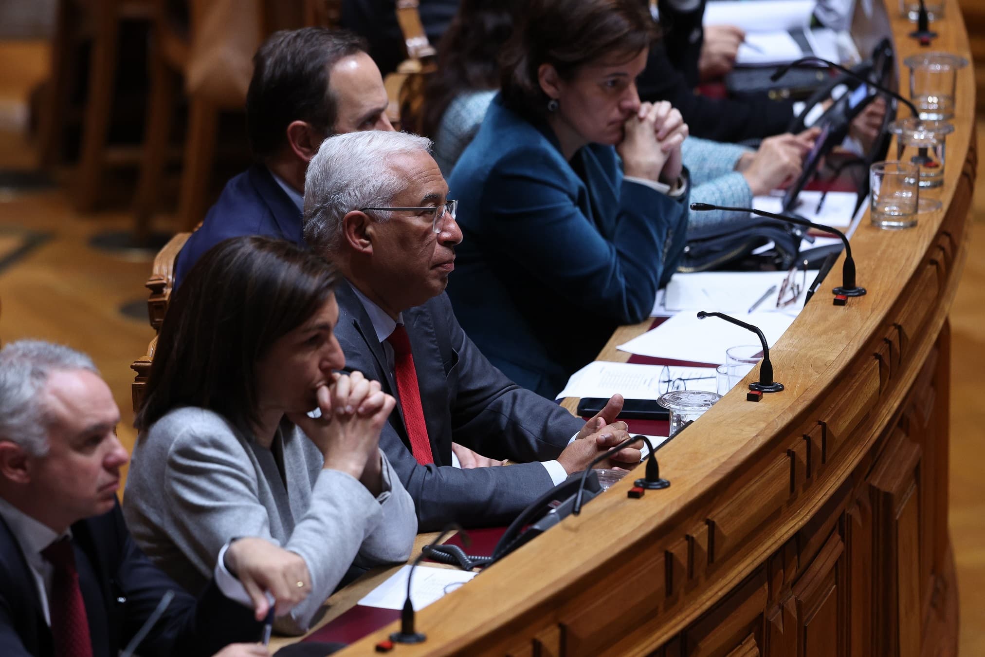 Primeiro-Ministro, António Costa, durante o encerramento da discussão na especialidade do Orçamento do Estado para 2023 na Assembleia da República, Lisboa, 25 novembro 2022 (foto: Tiago Petinga/ Lusa)