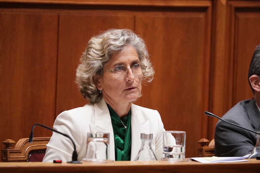 Ministra da Coesão Territorial, Ana Abrunhosa, no debate na especialidade do Orçamento do Estado para 2023, Assembleia da República, 3 novembro 2022 (Foto: João Bica)