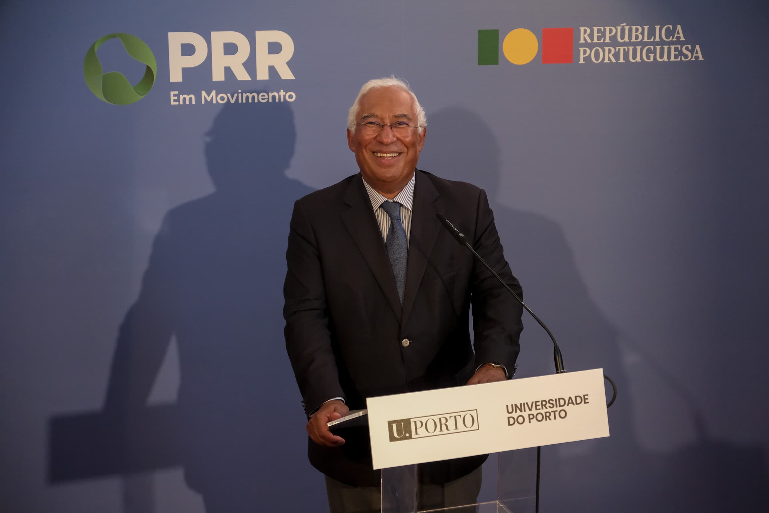 Primeiro-Ministro, António Costa, na apresentação da Residência Ventura Terra, no Porto. Foto: Diana Quintela