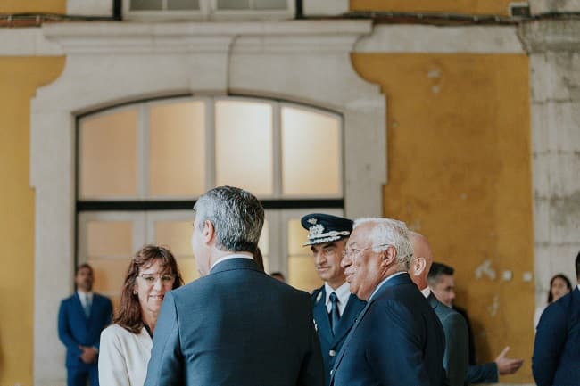 A cerimónia de tomada de posse decorreu segunda-feira, 4 de setembro, no Ministério das Finanças, em Lisboa.