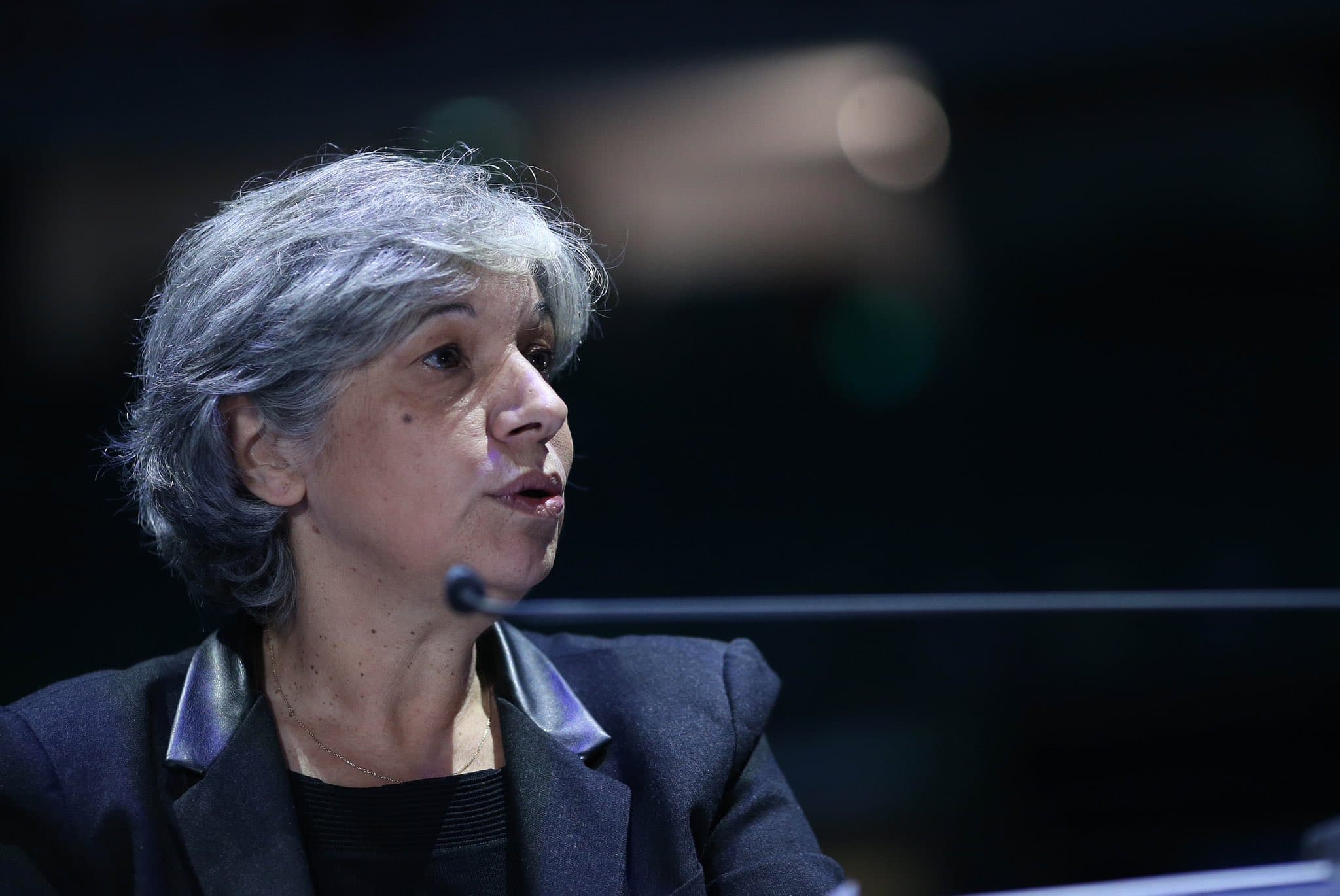 Secretária de Estado da Administração Interna, Isabel Oneto, no encerramento da conferência «Thinking Football Summit 2022», Porto, 20 novembro 2022