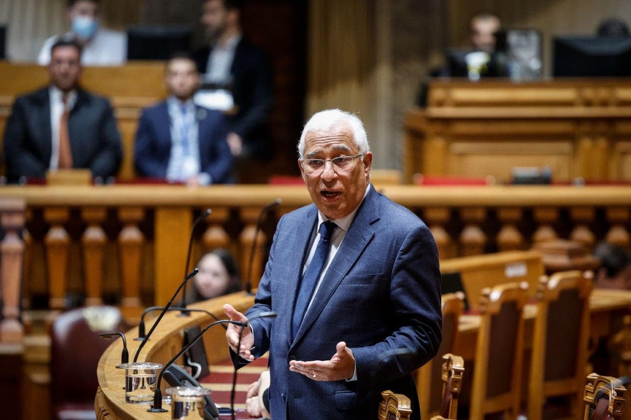Primeiro-Ministro António Costa no debate sobre o Conselho Europeu, Assembleia da República, 13 dezembro 2022 (foto: António Pedro Santos/Lusa)