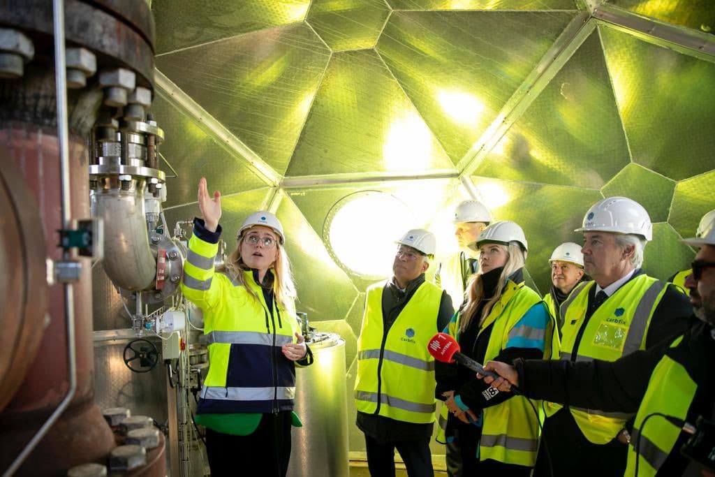 Primeiro-Ministro António Costa na Central de Energia Geotérmica em Selfoss, Islândia, 15 maio 2023