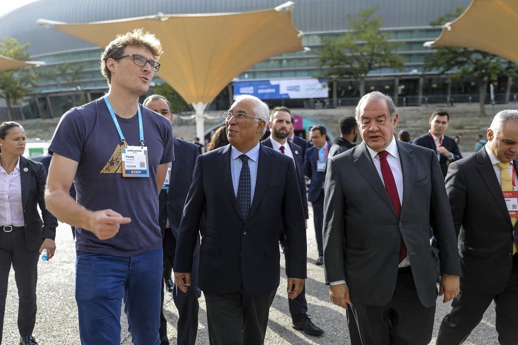 Primeiro-Ministro, António Costa, acompanhado pelo Ministro da Economia e do Mar, António Costa Silva, visita Web Summit 2022, Lisboa, 2 novembro 2022 (Foto: Miguel A. Lopes/Lusa)