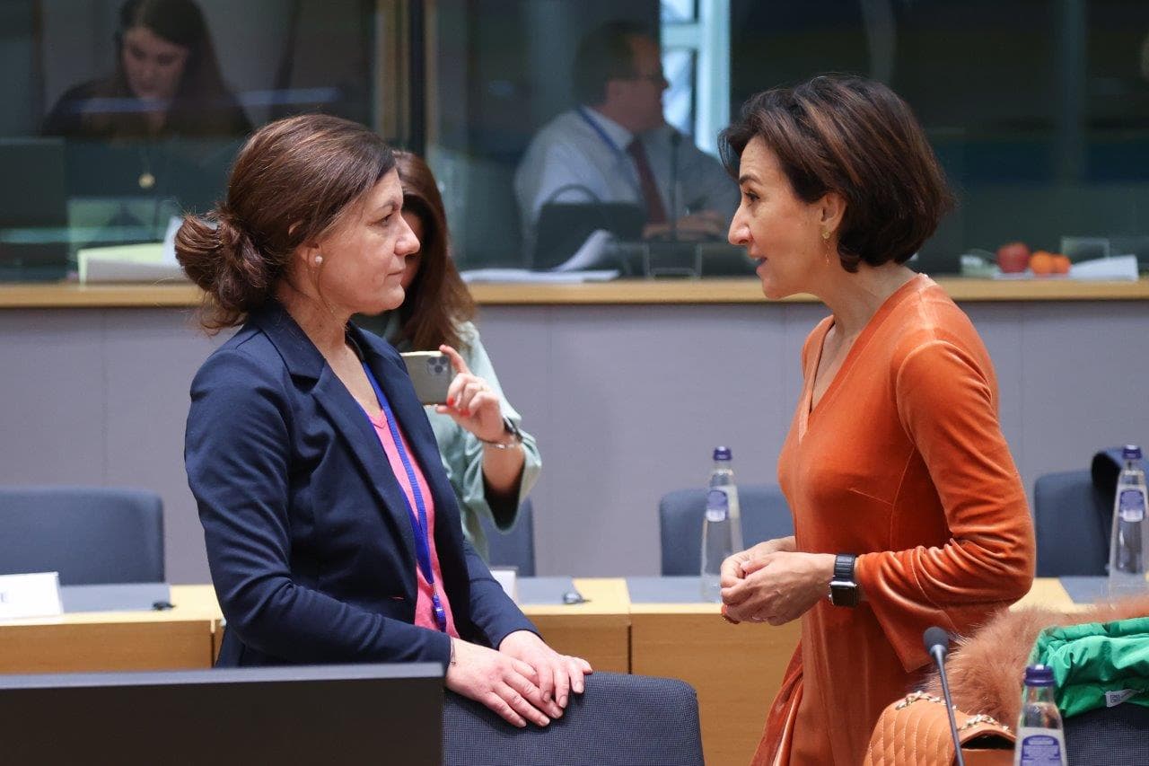 Ministra da Agricultura e da Alimentação, Maria do Céu Antunes, no Conselho de Ministros de Agricultura e Pescas da União Europeia, Bruxelas, 30 janeiro 2023 (foto: UE)
