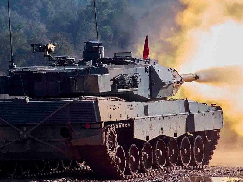 Carro de combate Leopard 2 do Exército (Foto: Exército português)