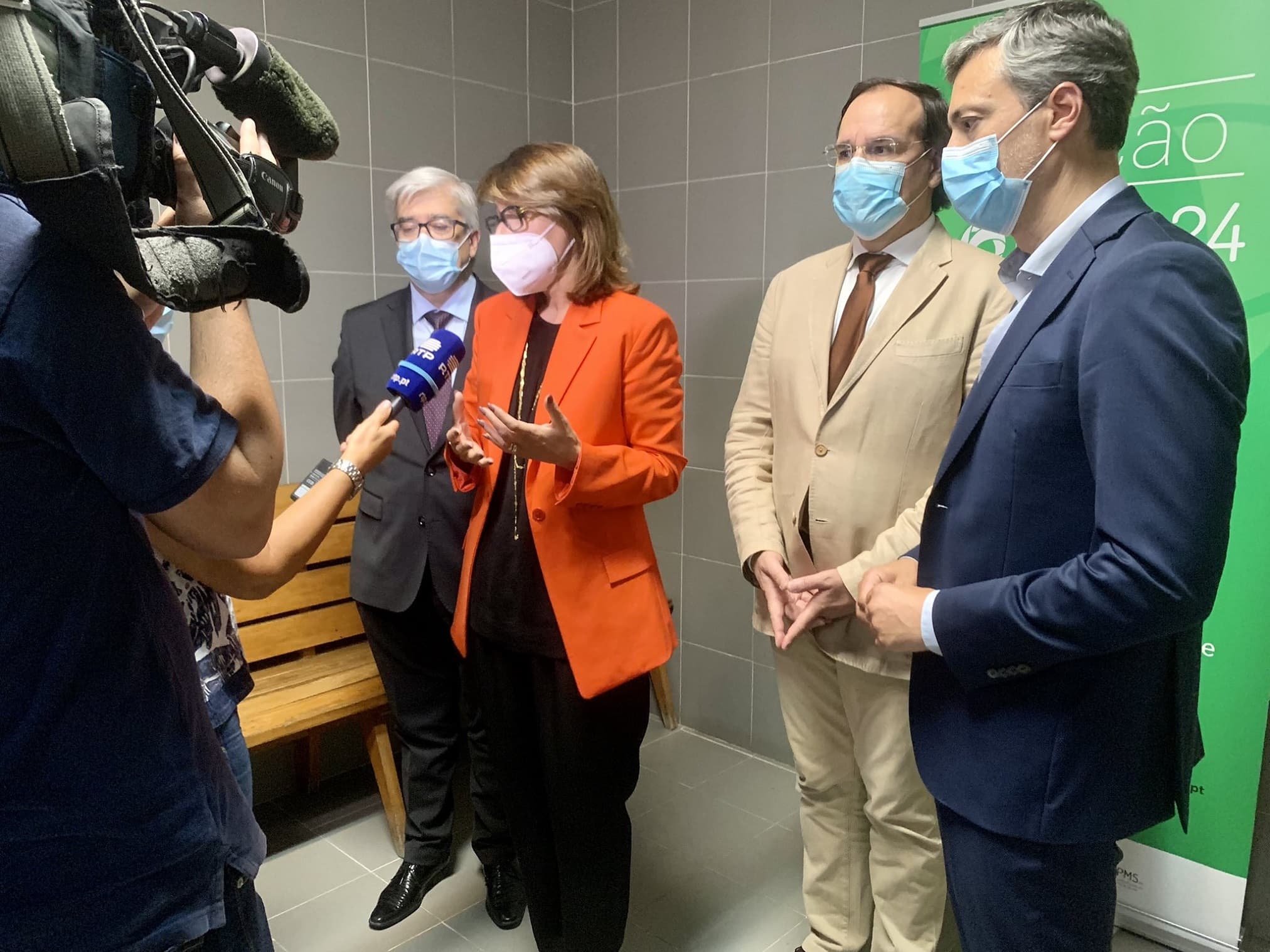 Ministra da Justiça, Catarina Sarmento e Castro, e o Secretário de Estado Adjunto e da Saúde, António Lacerda Sales, visitaram o Estabelecimento Prisional de Sintra, 15 julho 2022