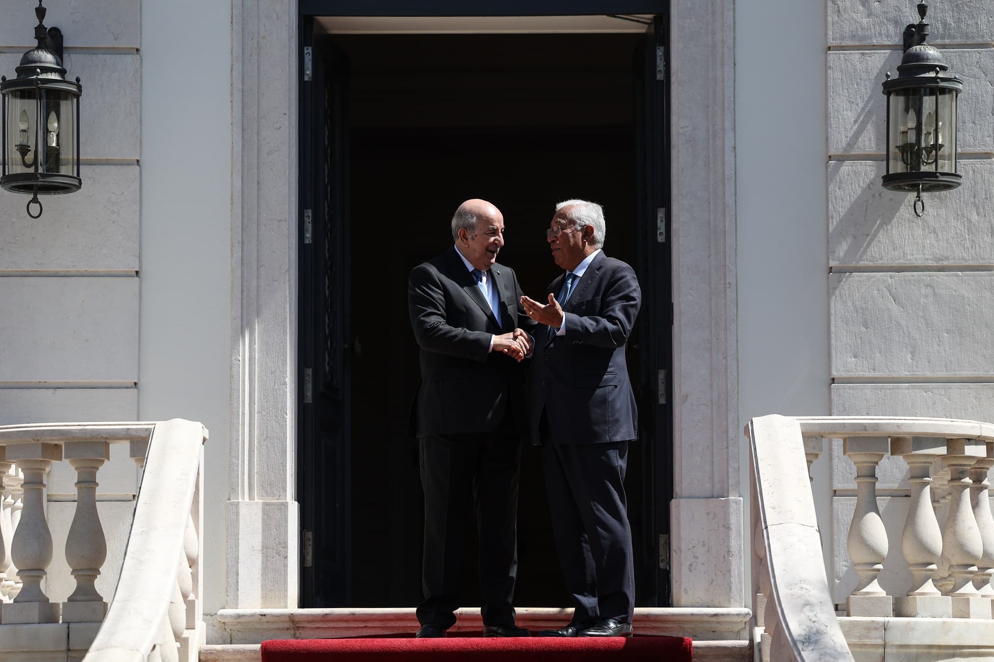 Primeiro-Ministro, António Costa, recebe o Presidente da Argélia, Abdelmadjid Tebboune, Lisboa, 24 maio 2023 (foto: Miguel A. Lopes/ Lusa)