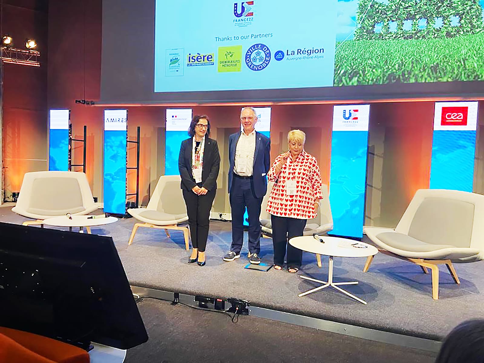 Ministra da Ciência, Tecnologia e Ensino Superior, Elvira Fortunato, intervém na Conferência Europeia IndTech2022, França, 28 junho 2022
