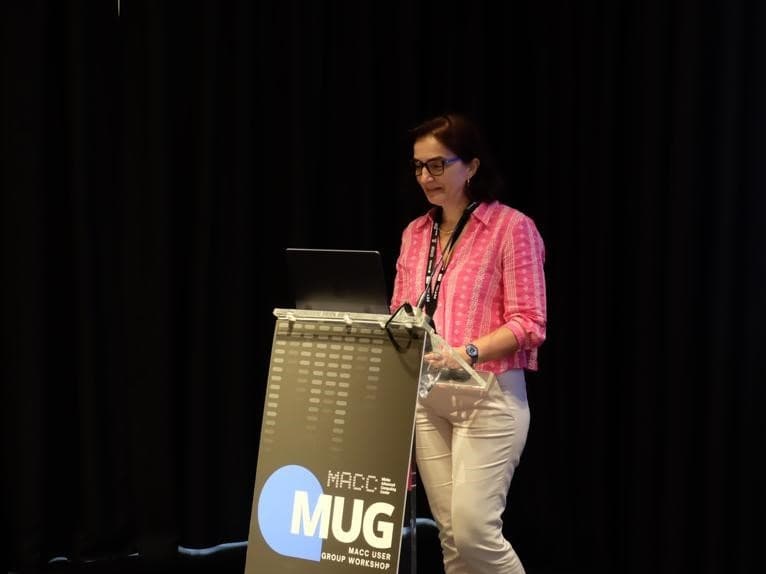 Ministra da Ciência, Tecnologia e Ensino Superior, Elvira Fortunato, durante o «MUG: MACC User Group Workshop», Braga, 8 julho 2022