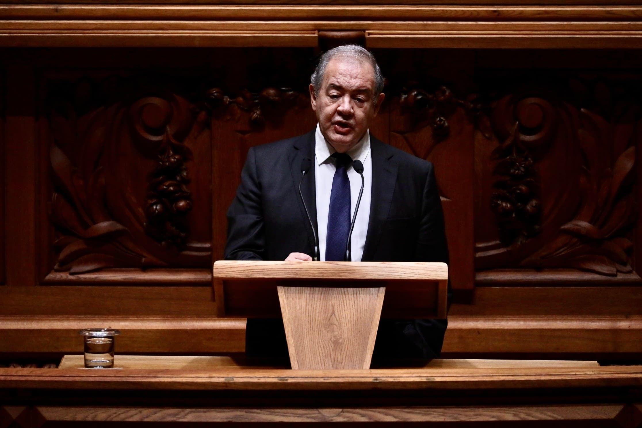 Ministro da Economia e do Mar, António Costa Silva, discursa no debate do Programa de Governo, Assembleia da República, 8 abril 2022 (Foto: João Bica)