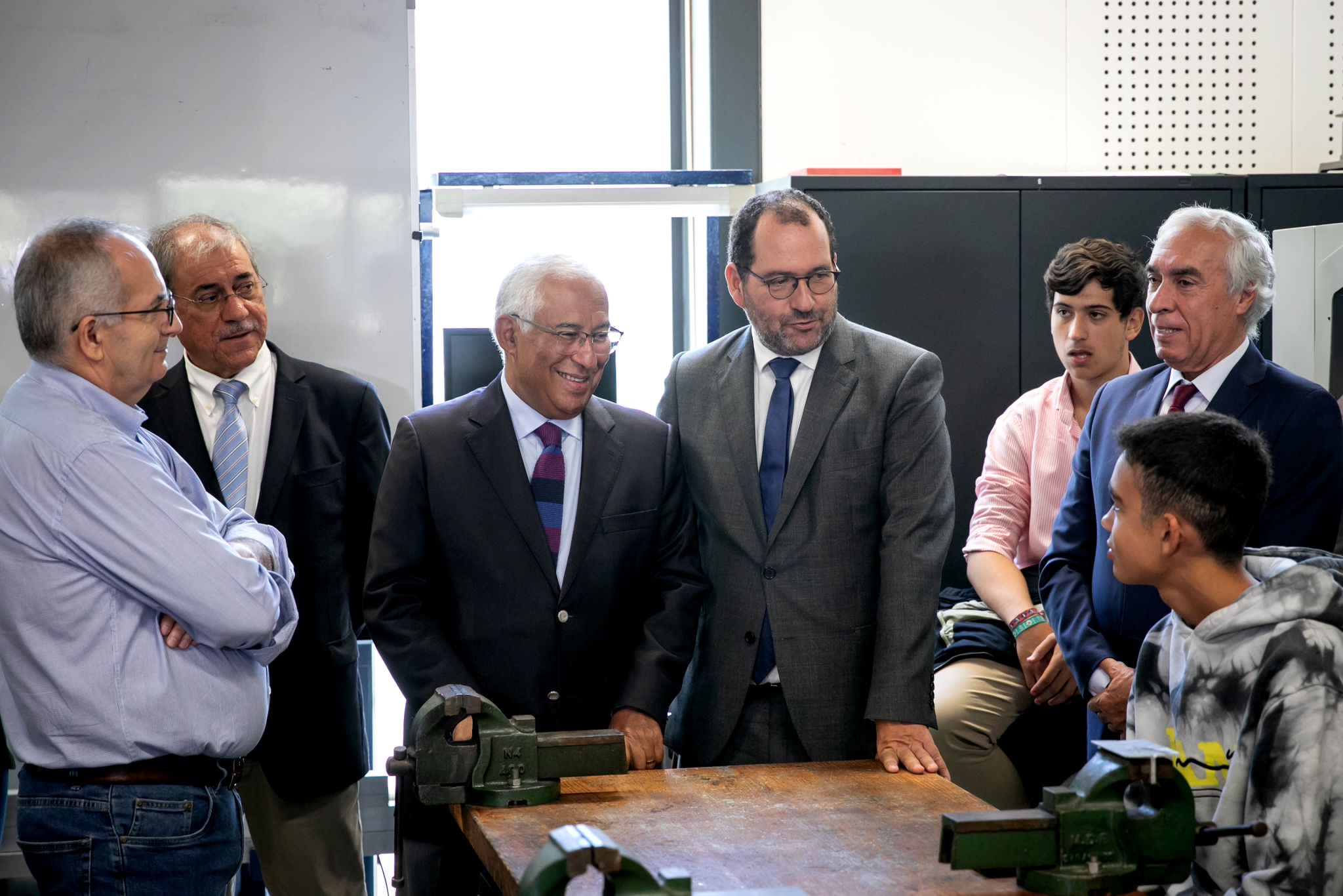 Primeiro-Ministro António Costa e Ministro da Educação, João Costa, visitam Agrupamento de Escolas Gabriel Pereira, Évora, 13 setembro 2022 (foto: Paulo Henriques)
