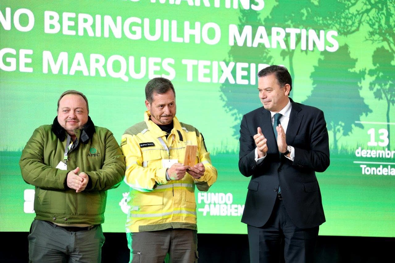 Primeiro-Ministro Luís Montenegro no Encontro Nacional de Sapadores Florestais, Tondela, 13 dezembro 2024 (foto: Diana Quintela)