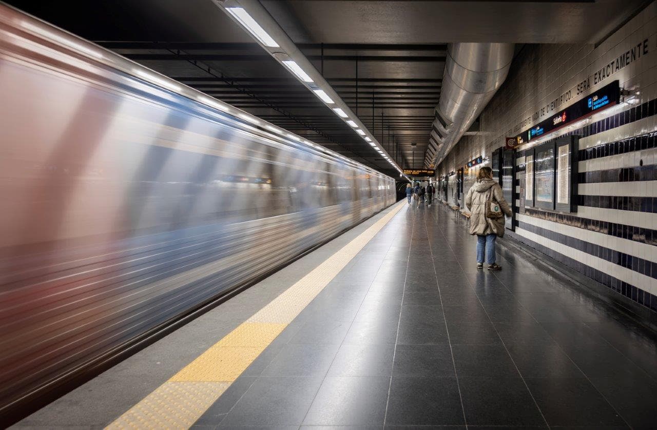 Metropolitano de Lisboa (foto: Diana Quintela)