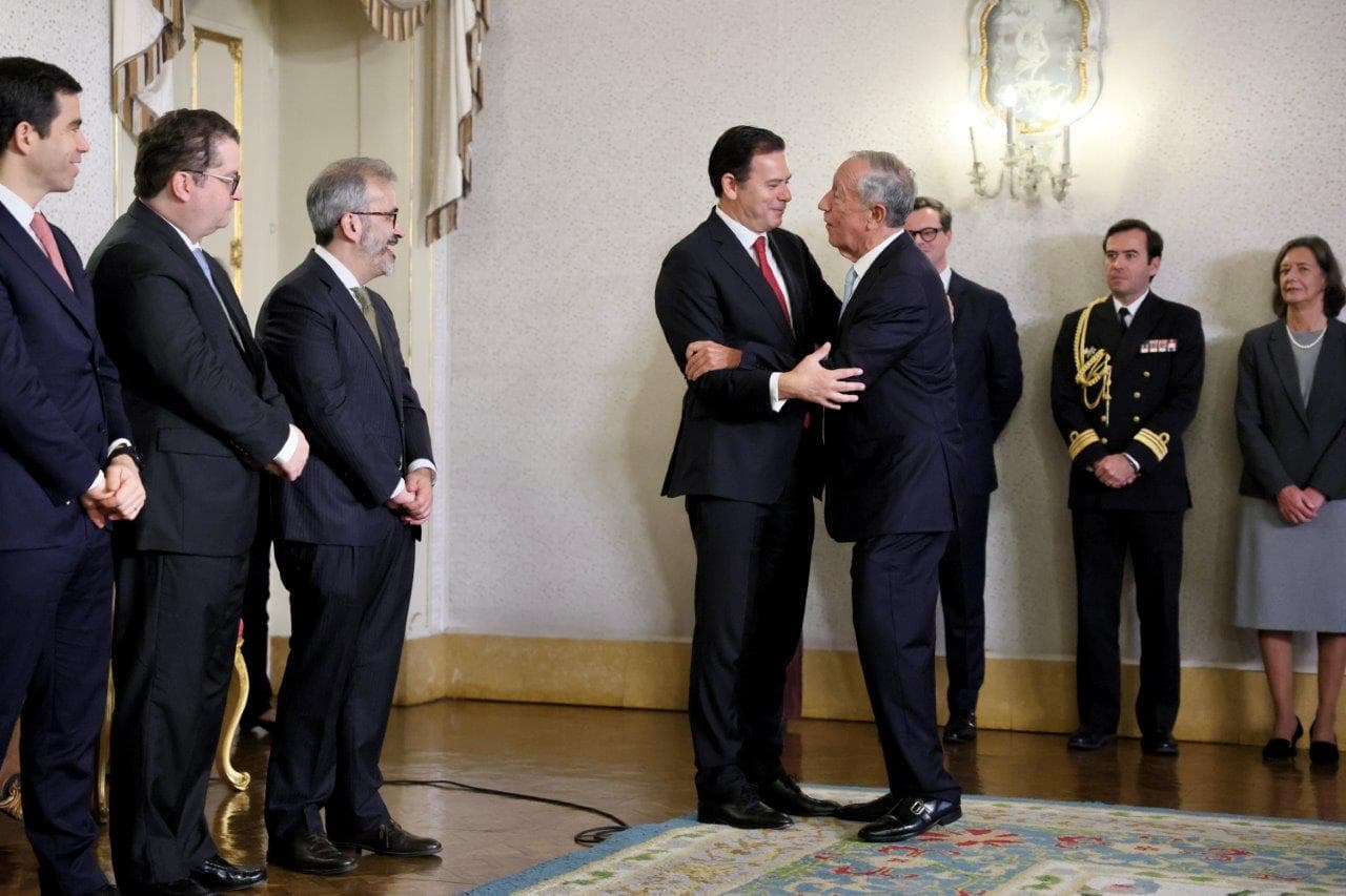 Primeiro-Ministro e Governo apresentam cumprimentos de boas festas ao Presidente da República, Marcelo Rebelo de Sousa, Lisboa, 18 dezembro 2024 (foto: Diana Quintela)