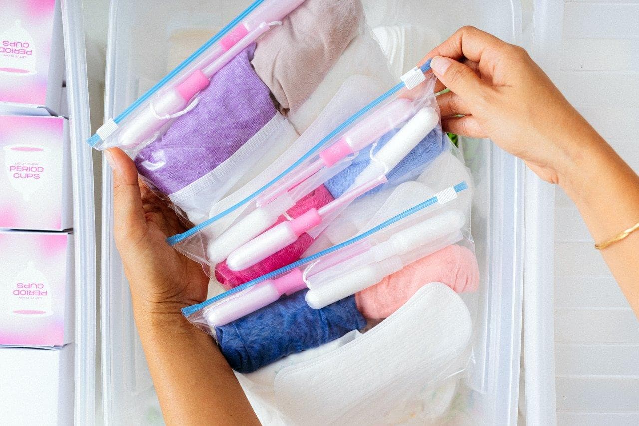 Kits de higiene menstrual