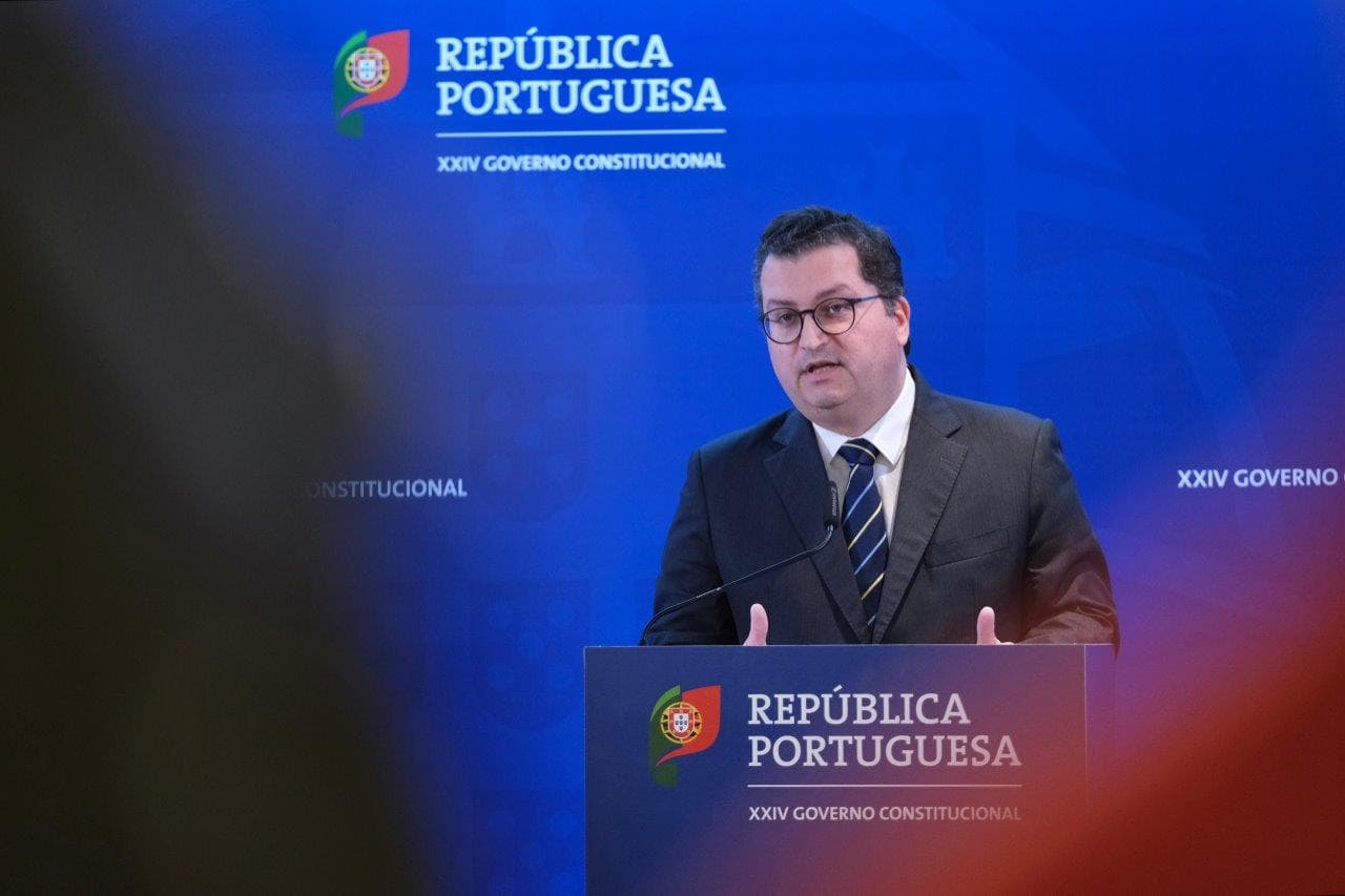 Ministro de Estado e das Finanças, Joaquim Miranda Sarmento (foto: Diana Quintela)