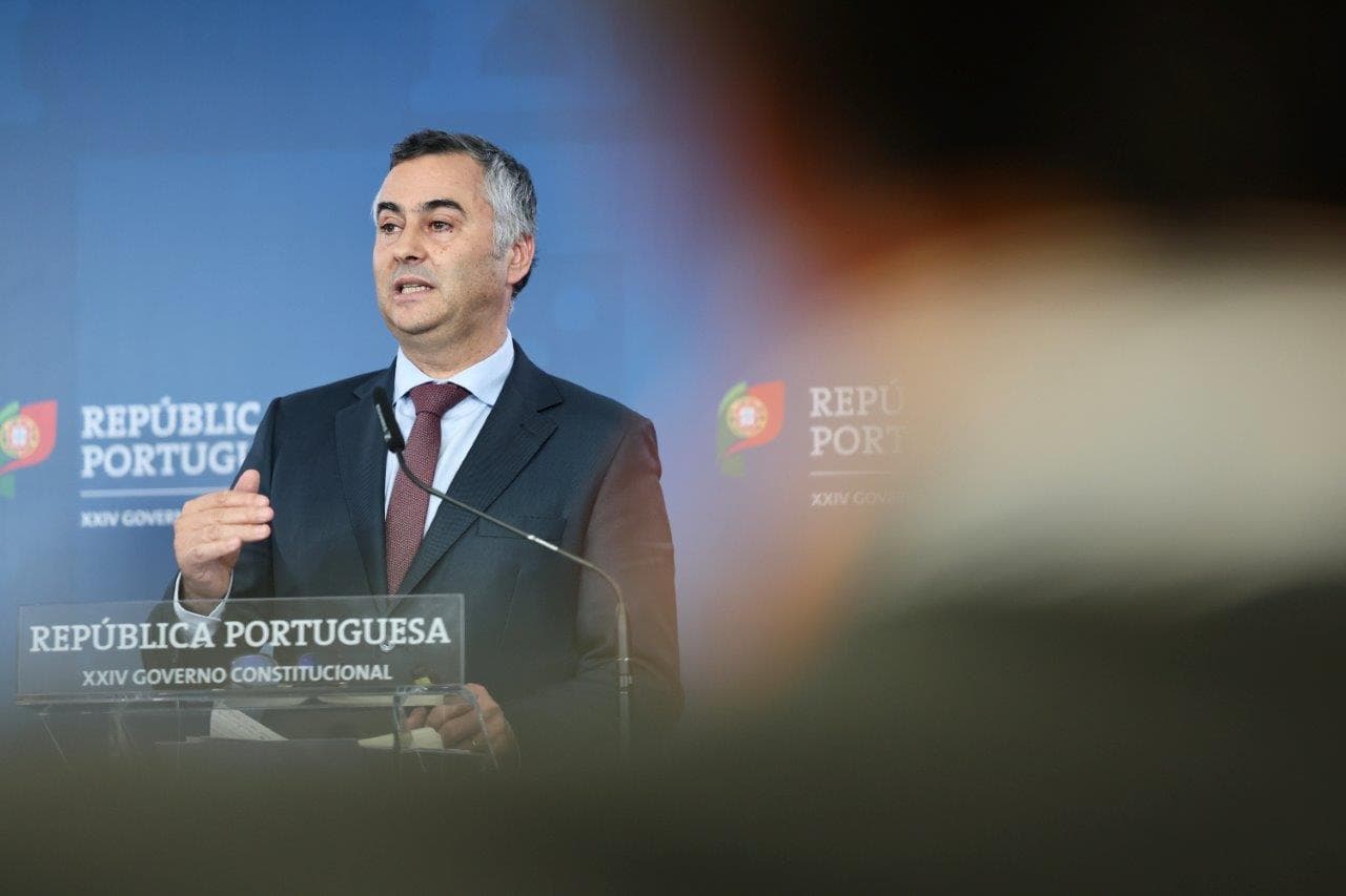 Ministro da Educação, Ciência e Inovação, Fernando Alexandre, na conferência de imprensa do Conselho de Ministros, Lisboa, 6 fevereiro 2025 (foto: Diana Quintela)
