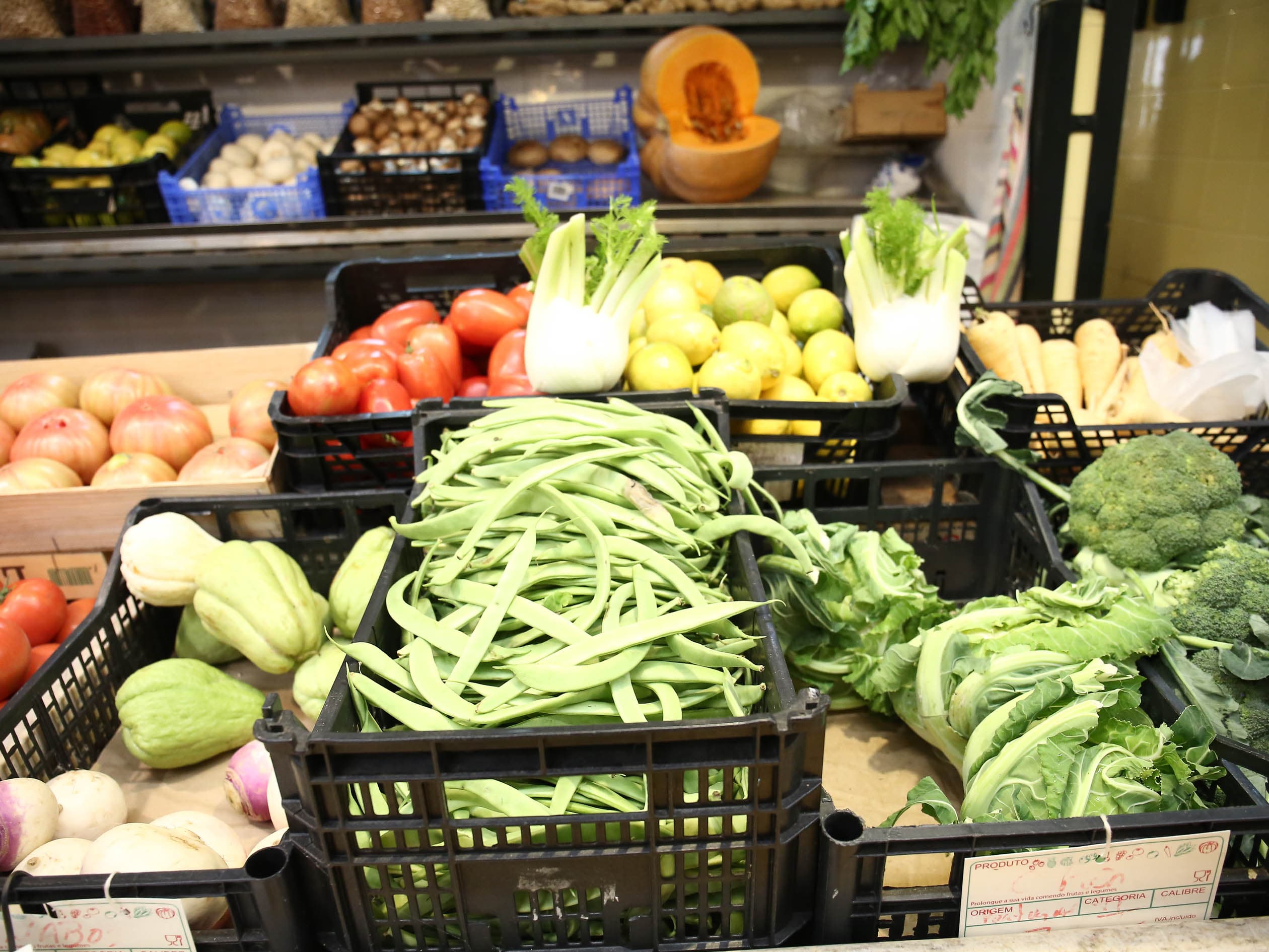 Produtos agrícolas (foto: João Bica)
