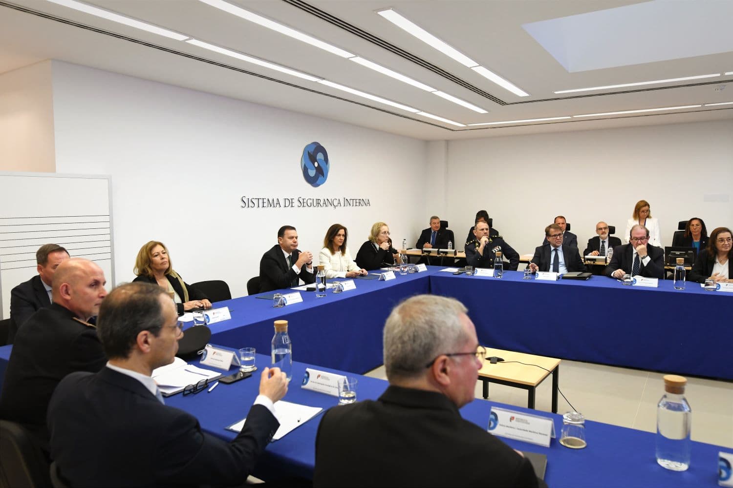 Primeiro-MInistro reuniu com o Conselho Superior de Segurança Interna (Foto: Gonçalo Borges Dias/GPM)