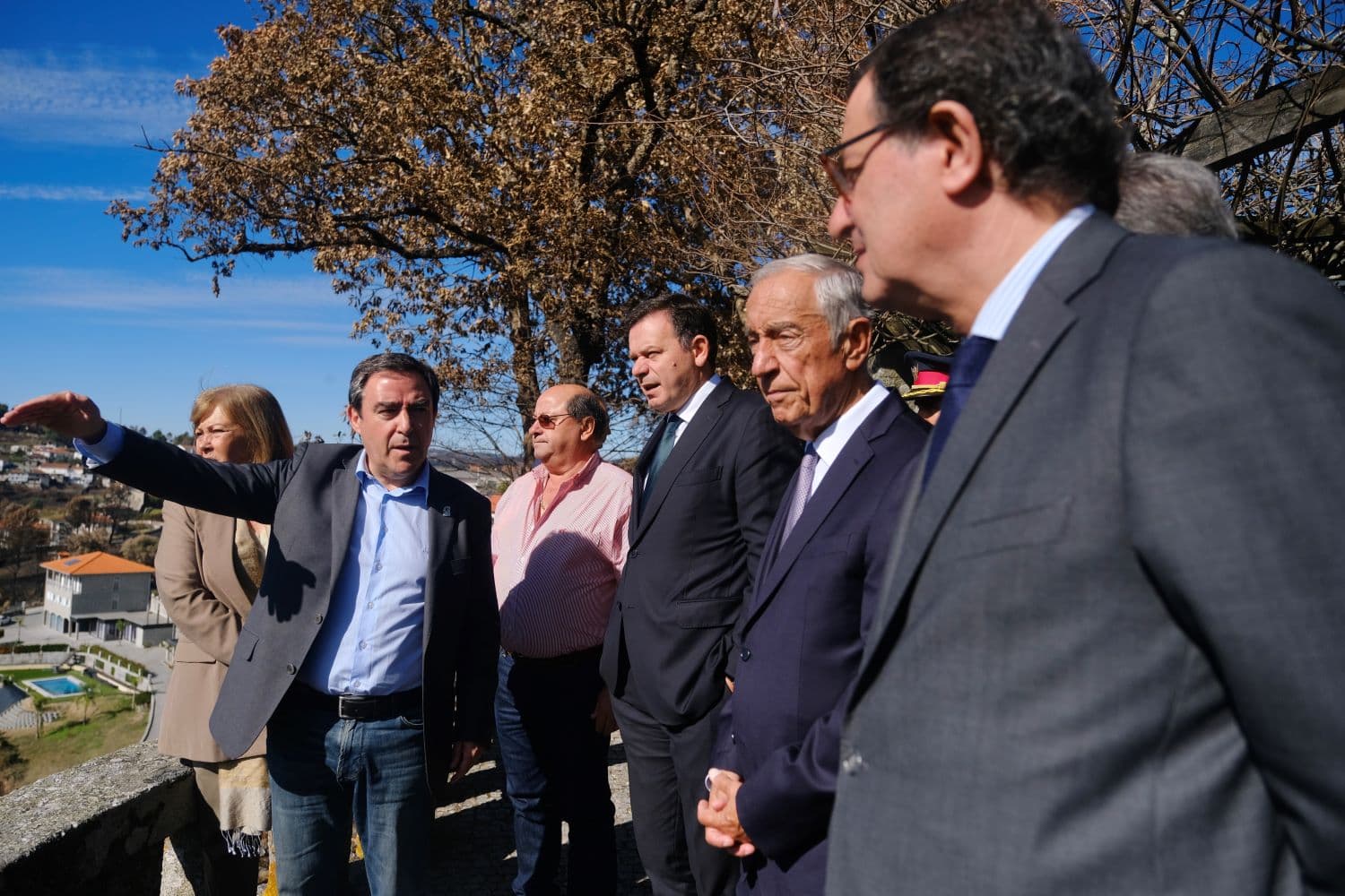 Primeiro-Ministro e Presidente da República visitam áreas ardidas pelos incêndios, 30 setembro 2024 (Foto: Diana Quintela/Portal do Governo)