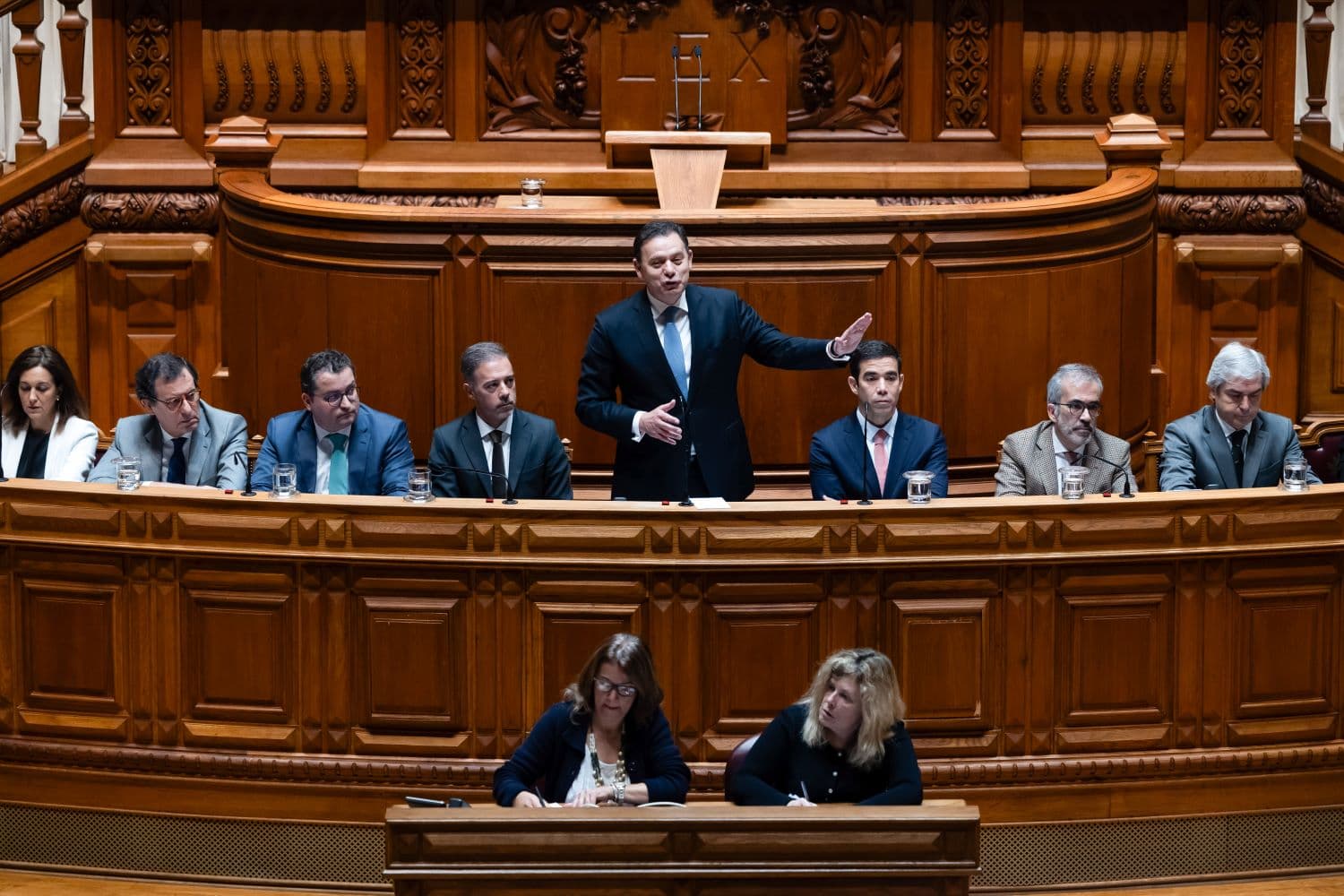 Discussão do Programa do Governo na Assembleia da República, 11 de abril de 2024. (Foto José Sena Goulão/Lusa)