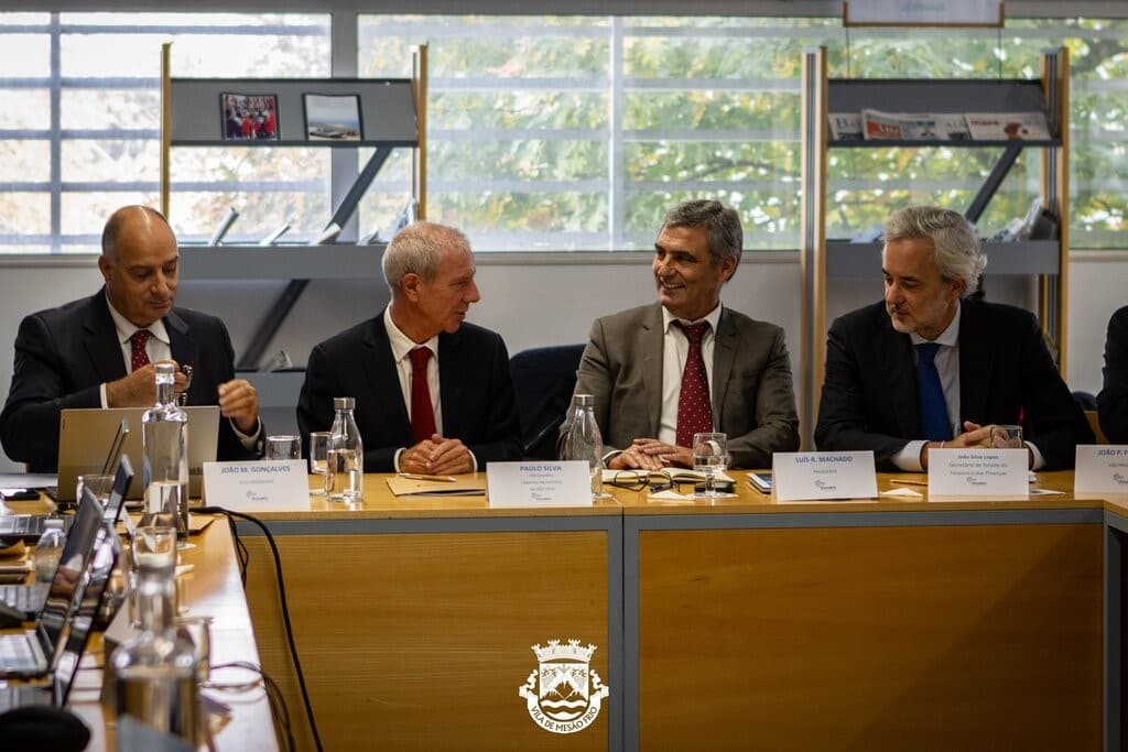 Secretário de Estado do Tesouro e Finanças, João Silva Lopes, na reunião da Comunidade Intermunicipal do Douro, Mesão Frio, 30 outubro 2024